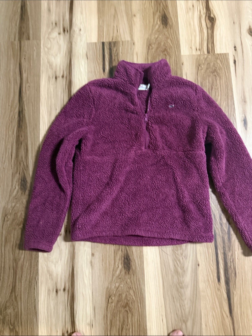 Vineyard Vines Women's Plum Sherpa Quarter-Zip Jacket